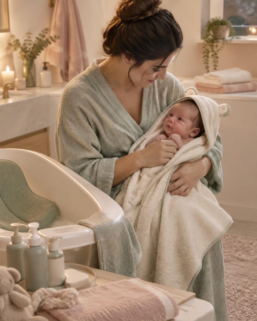 Bath & Care in a calm family routine